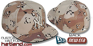 Yankees 'DESERT STORM CAMO' TNY Fitted Hat by New Era