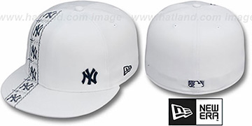Yankees 'FLAWLESS CUBANO' White-Team Color Fitted Hat by New Era
