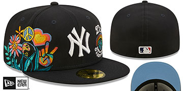 Yankees 'GROOVY' Navy Fitted Hat by New Era