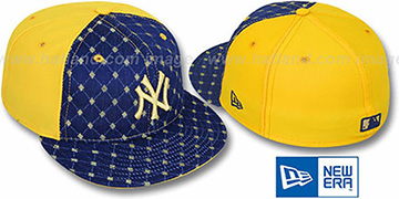 Yankees 'IMPERIAL' Navy-Yellow Fitted Hat by New Era