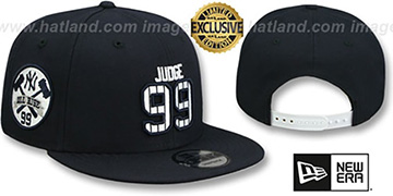 Yankees 'JUDGE PINSTRIPE ALL RISE SNAPBACK' Navy Hat by New Era