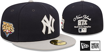 Yankees 'LETTERMAN SIDE-PATCH' Fitted Hat by New Era