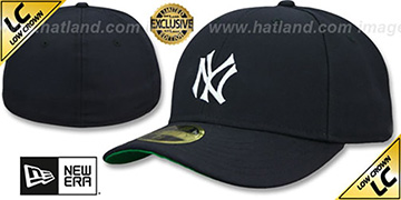 Yankees 'LOW-CROWN 1910 COOPERSTOWN' Fitted Hat by New Era
