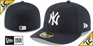 Yankees 'LOW-CROWN' GAME Fitted Hat by New Era