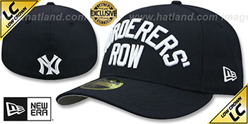 Yankees LOW-CROWN 'MURDERERS ROW' Navy Fitted Hat by New Era