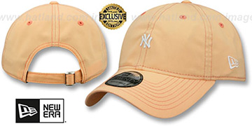 Yankees 'MINI BEACHIN STRAPBACK' Light Orange Hat by New Era
