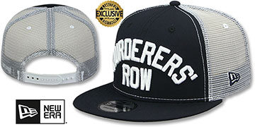 Yankees 'MURDERERS ROW' MESH-BACK SNAPBACK Navy-White Hat by New Era