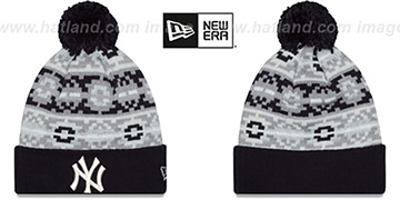 Yankees 'RETRO CHILL' Knit Beanie Hat by New Era