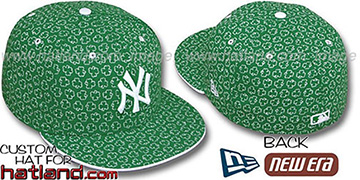 Yankees 'ST PATS FLOCKING' Kelly Fitted Hat by New Era