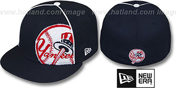 Yankees 'TRIBULATOR' Navy Fitted Hat by New Era